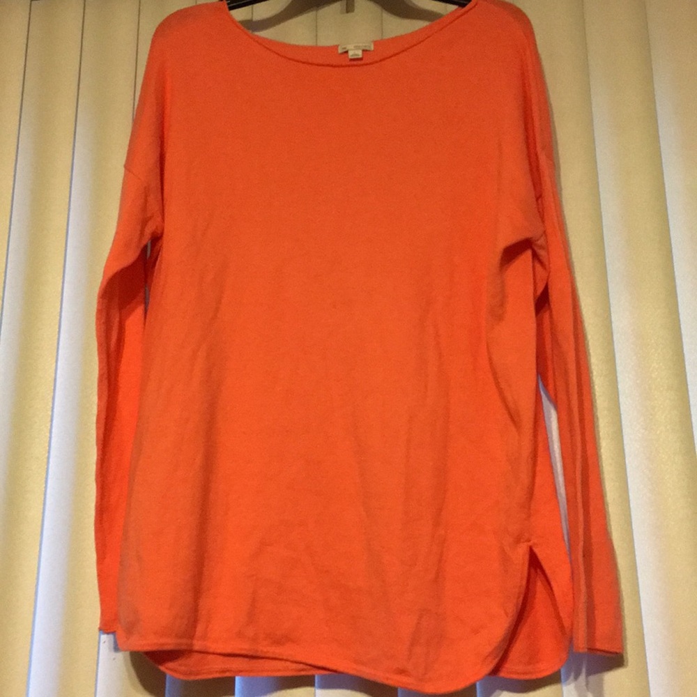 Orange sweater